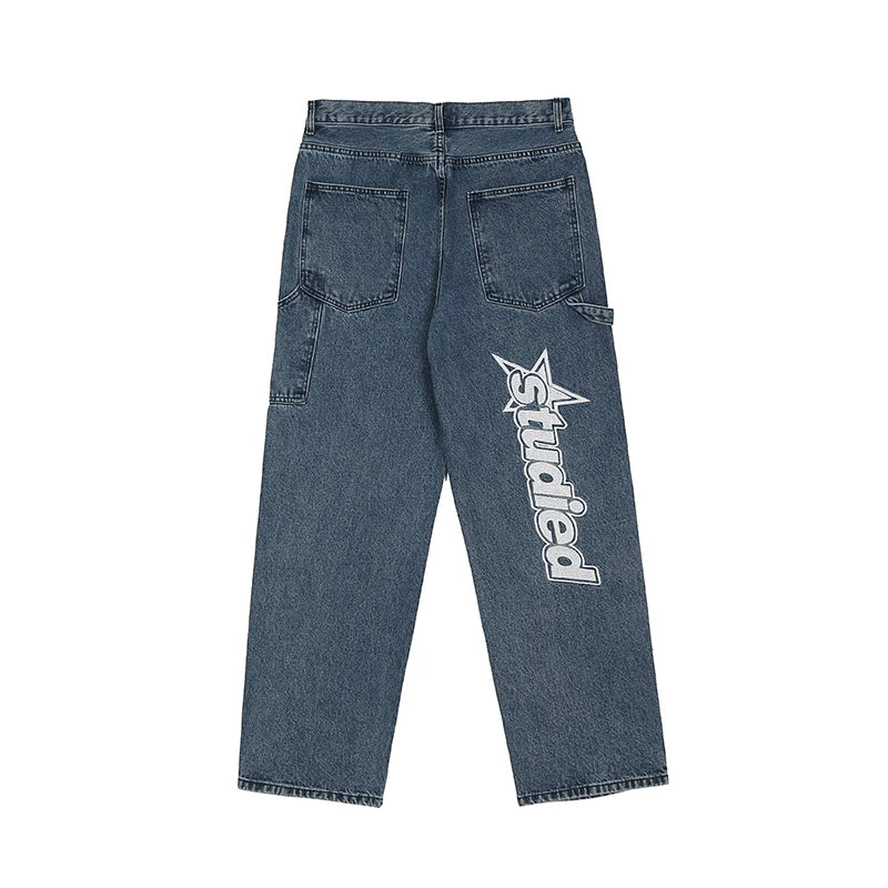 Streetwear Retro Hip-Hop Jeans