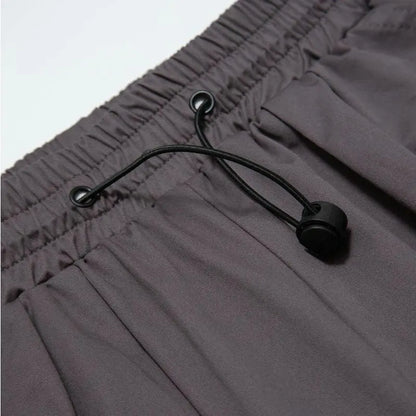 Casual Drawstring Cargo Pants