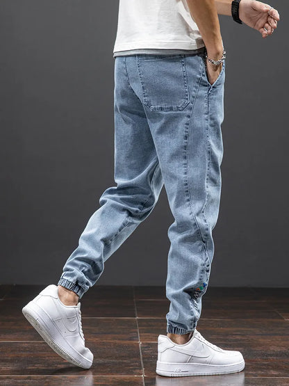 Denim Joggers Primavera Verano Cargo Jeans