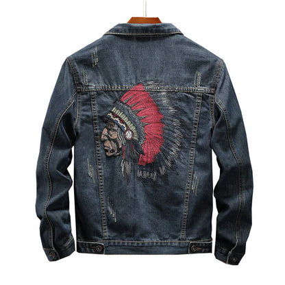 Prowow Retro Blue Denim Jacket