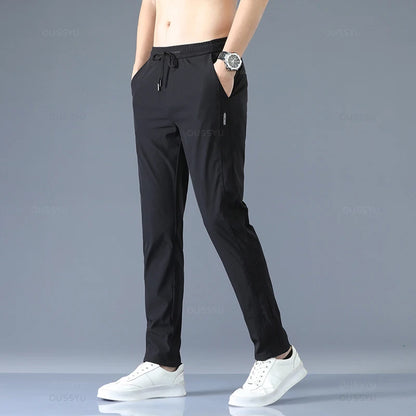 Men's Stretch Khaki Jogging  Pants