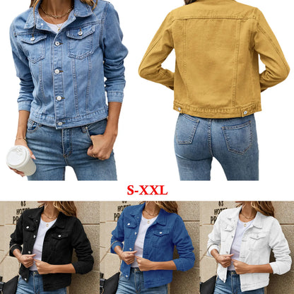 Women's Casual Denim Coats
