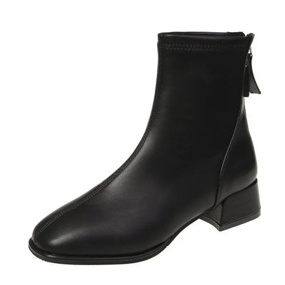 Women's Retro Style Elastic Socks Boots