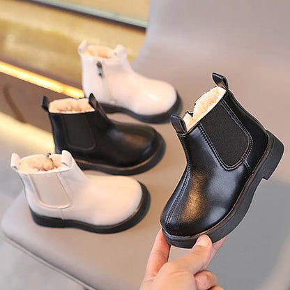 British Style Leather  Boots