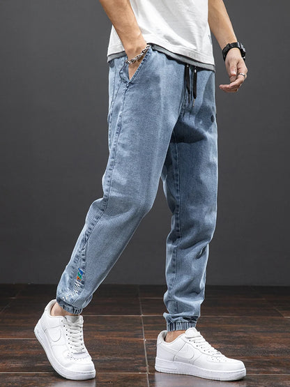 Denim Joggers Primavera Verano Cargo Jeans