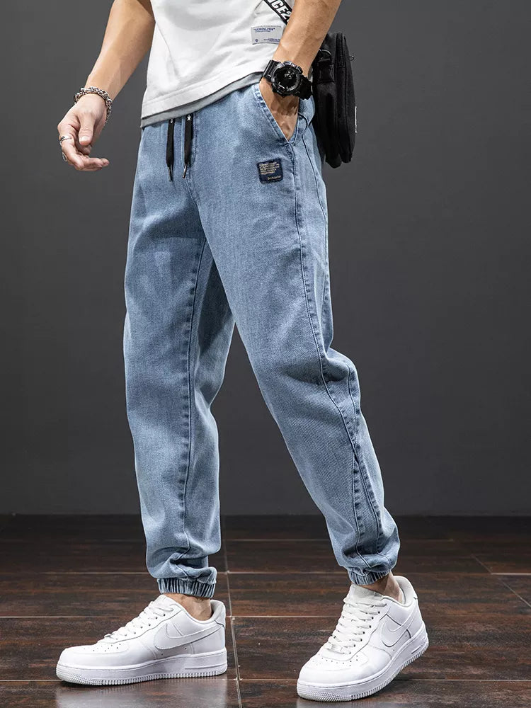 Denim Joggers Primavera Verano Cargo Jeans