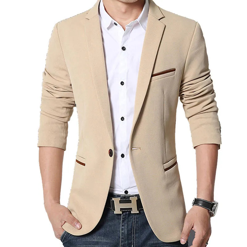Men's Slim Fit Casual Blazer
