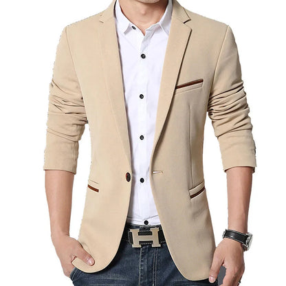 Men's Slim Fit Casual Blazer