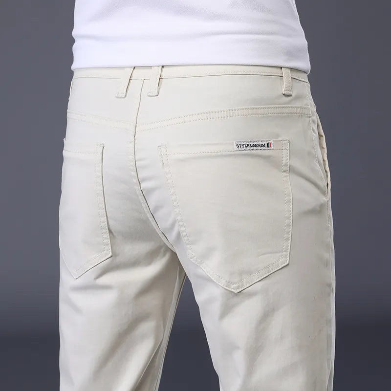 Men's Classic Solid Color Thin Casual Pants