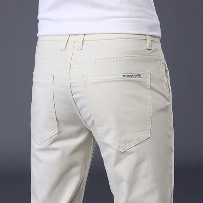 Men's Classic Solid Color Thin Casual Pants