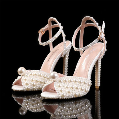 Women's  Wedding Peep Toe High Heels