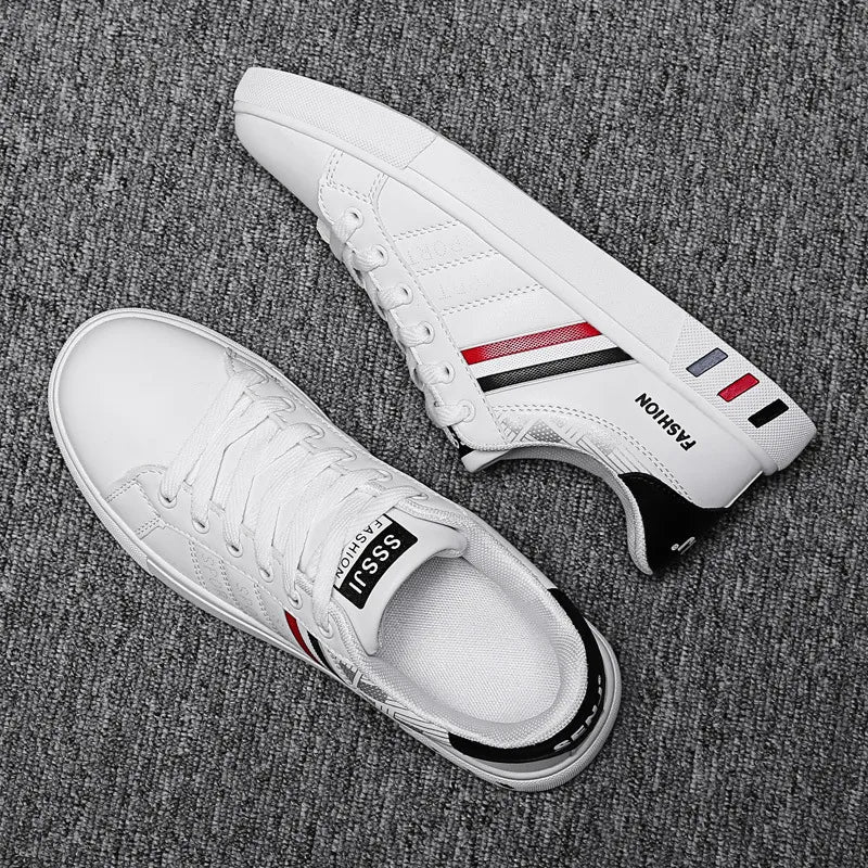 Men's Lightweight PU Leather Breathable Shoes