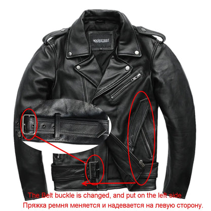 MAPLESTEED Classical Motorcycle Jacket