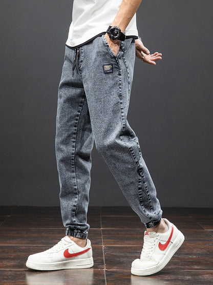 Denim Joggers Primavera Verano Cargo Jeans