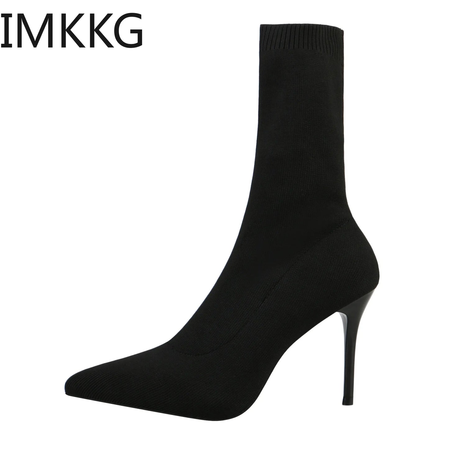 High Heel Stretch Ankle Boots for Women