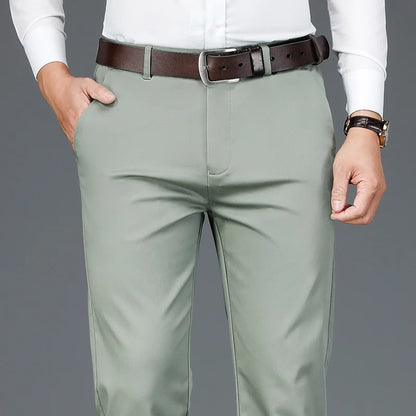 Classic Style Bamboo Fiber Business Pants