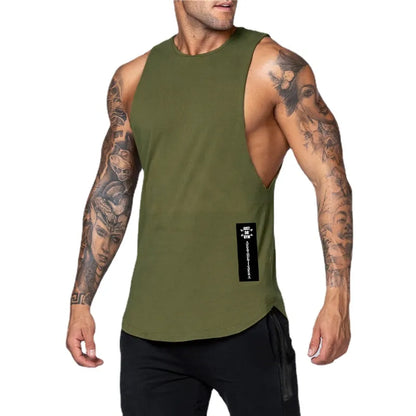 Cotton Workout Gym Tank Top