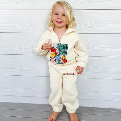 Earthside Cream Tracksuit