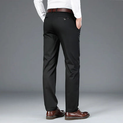 Classic Style Bamboo Fiber Business Pants