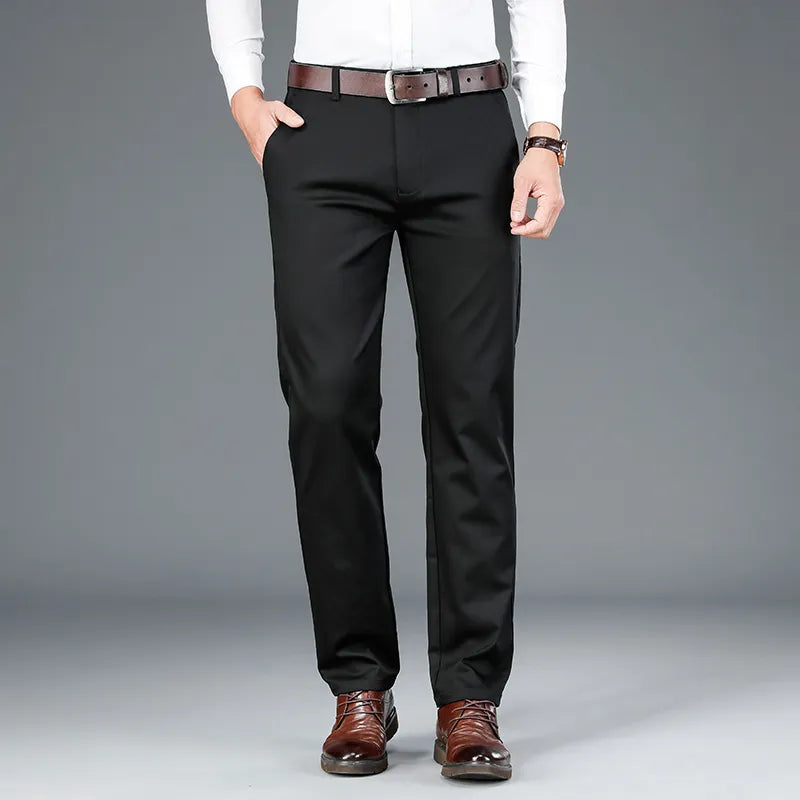 Classic Style Bamboo Fiber Business Pants