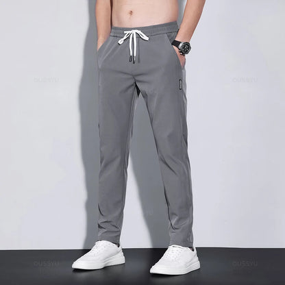 Men's Stretch Khaki Jogging  Pants