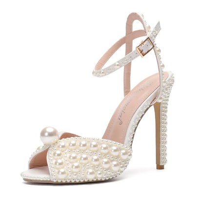 Women's  Wedding Peep Toe High Heels