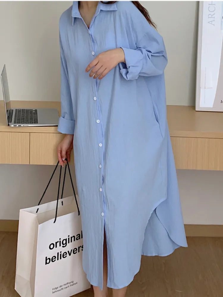 Chic Vintage Style Shirt dress