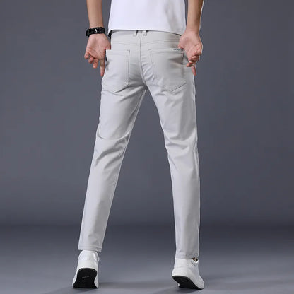 Men's Classic Solid Color Thin Casual Pants