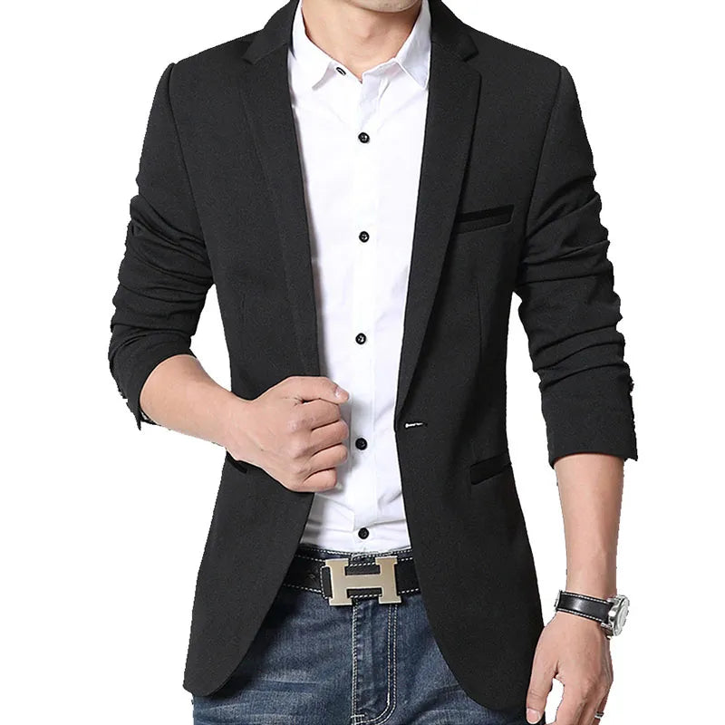 Men's Slim Fit Casual Blazer