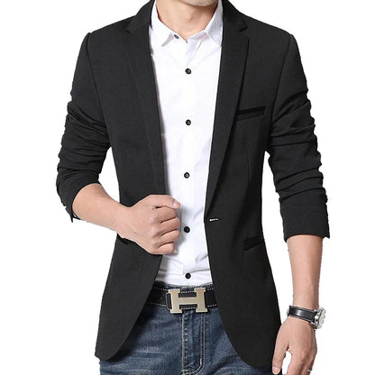 Men's Slim Fit Casual Blazer