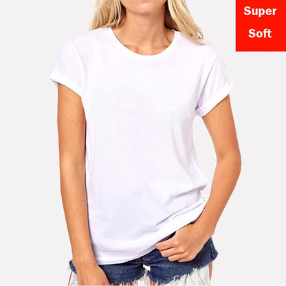 Super Soft White T-shirt Tops