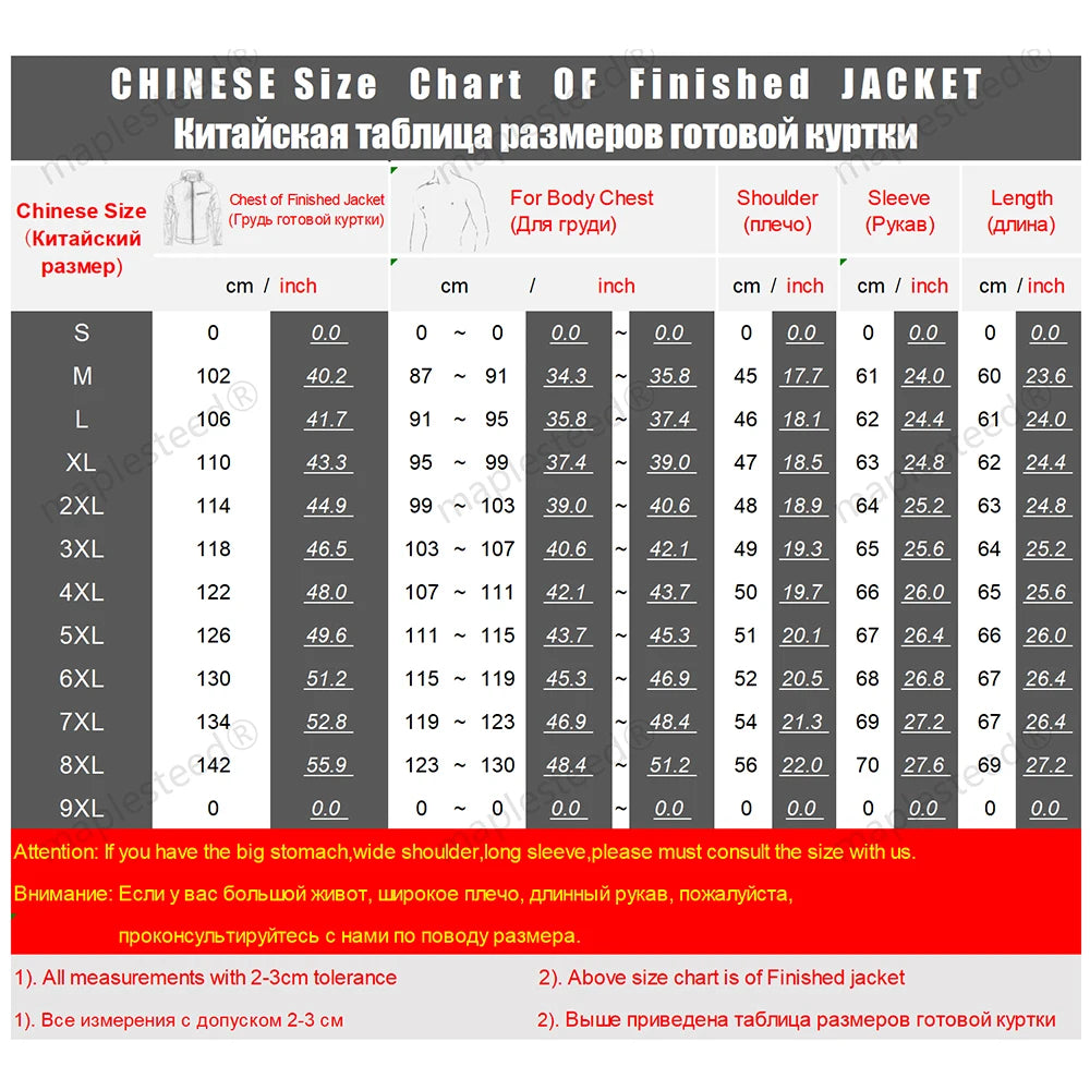 MAPLESTEED Classical Motorcycle Jacket