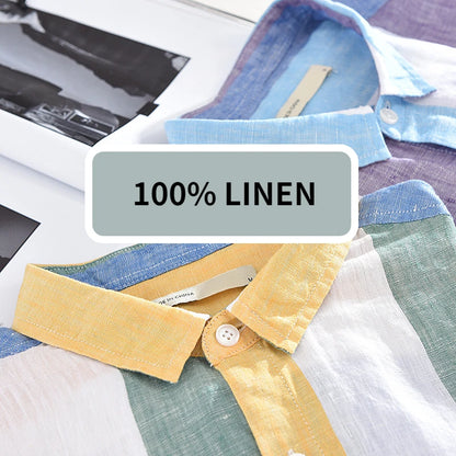 Striped Linen Shirts for Man