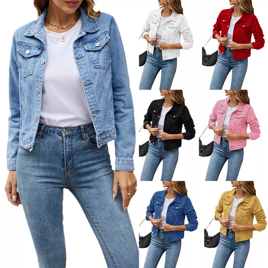 Women's Casual Denim Coats