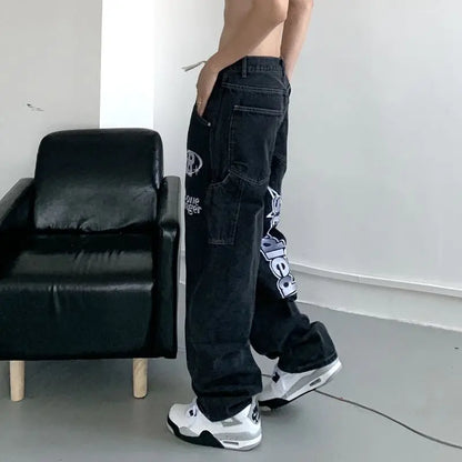 Streetwear Retro Hip-Hop Jeans