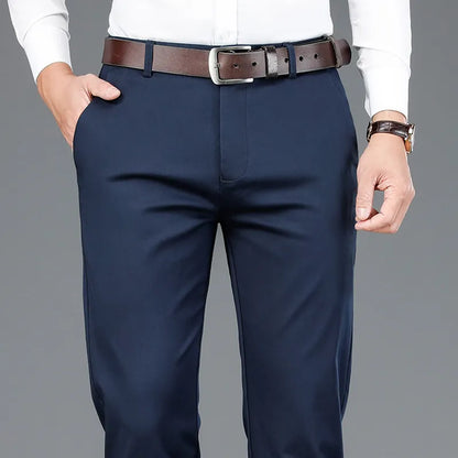 Classic Style Bamboo Fiber Business Pants