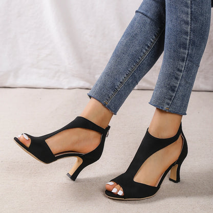 Bohemian Handmade Linen Wedge Heels